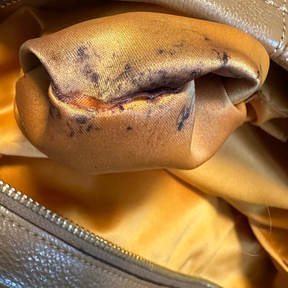 Coach Tan Leather Shoulder Bag - Picture 10 of 13